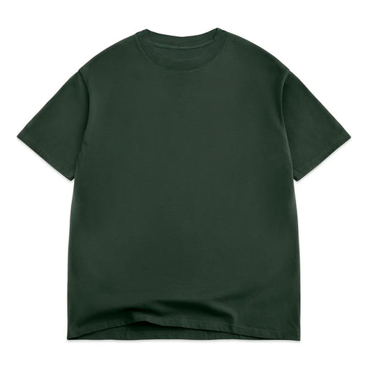Oversized Box Short Sleeve Tee-7oz, FOREST GREEN