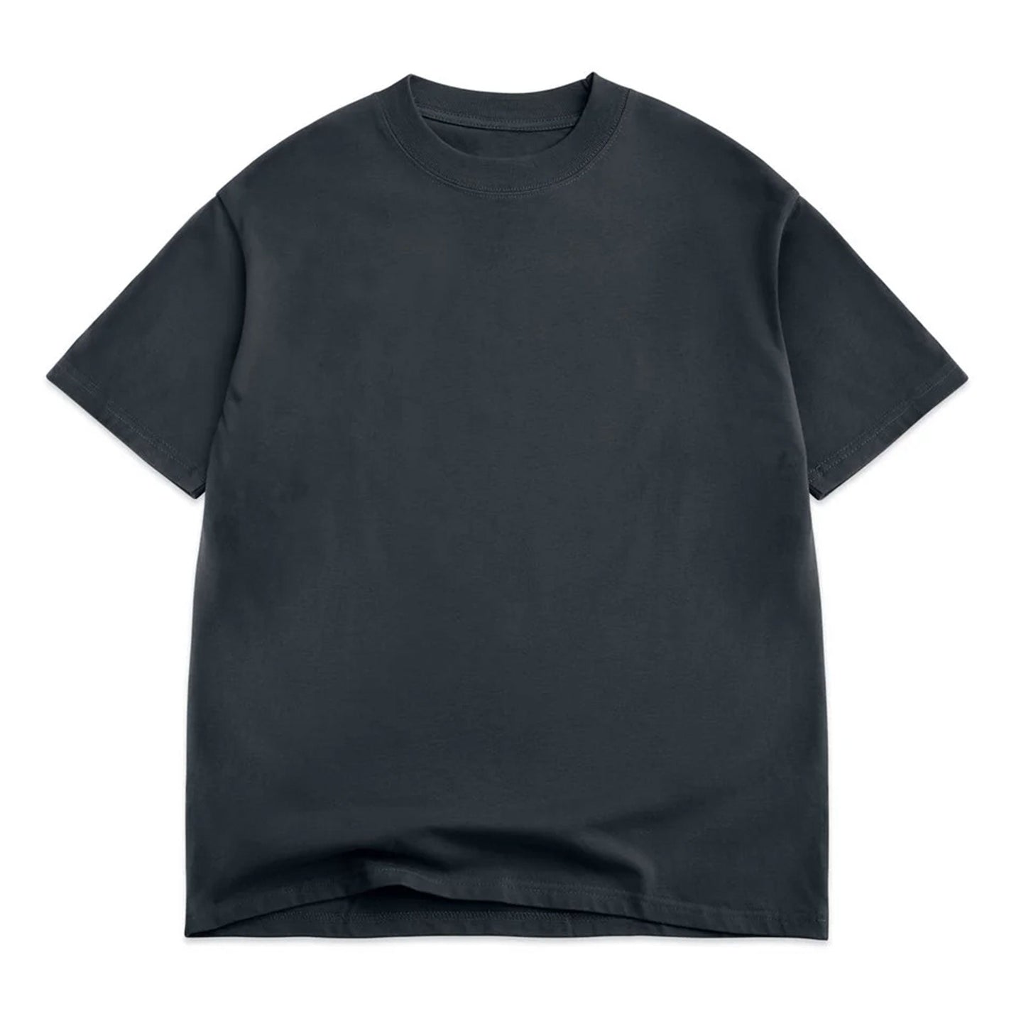 Oversized Box Short Sleeve Tee-7oz, VINTAGE BLACK