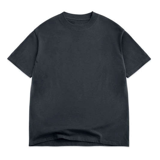 Oversized Box Short Sleeve Tee-7oz, VINTAGE BLACK
