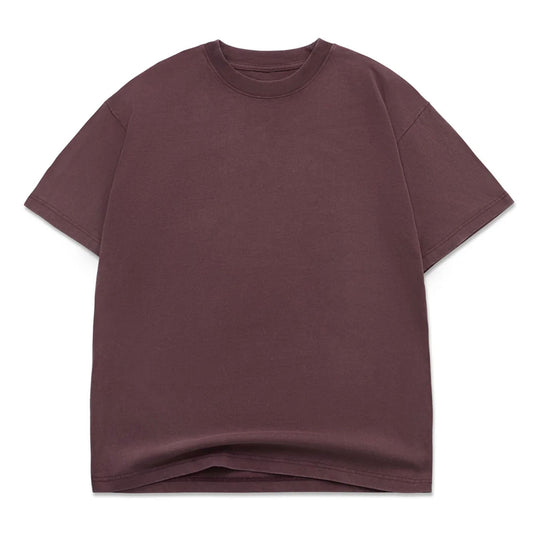 Oversized Box Short Sleeve Tee-7oz, VINTAGE MAHOGANY